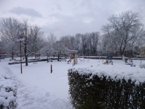 No one is outside playing today!