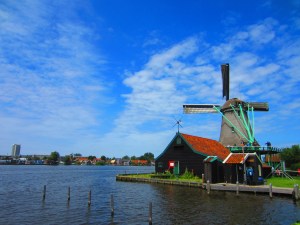 The windmills at Zaanse Schans