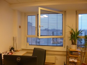 windows that open at work