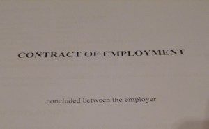 Job contract