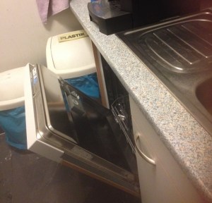 Dishes get done at work