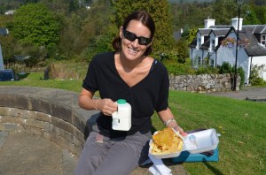Classic fish n chips... with milk... just the way I like it!