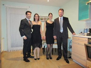 Next ball... same dress, different location