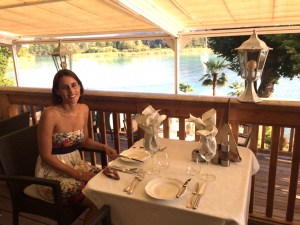 Amazing view for dinner