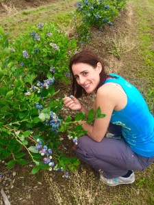 I almost turned blue I ate so many!