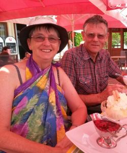 They look happy here, but they weren't happy the day they had to drive into the city in 39 degrees to get my birth certificate apostillised!
