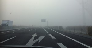 fog autobahn