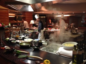 Reiters show kitchen