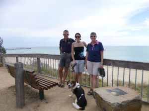Dog walk australia beach
