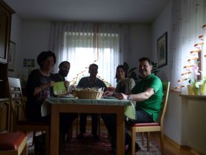 Easter family meal Austria