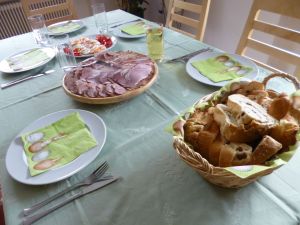 Easter family meal Austria