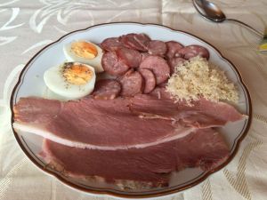 Easter family meal Austria