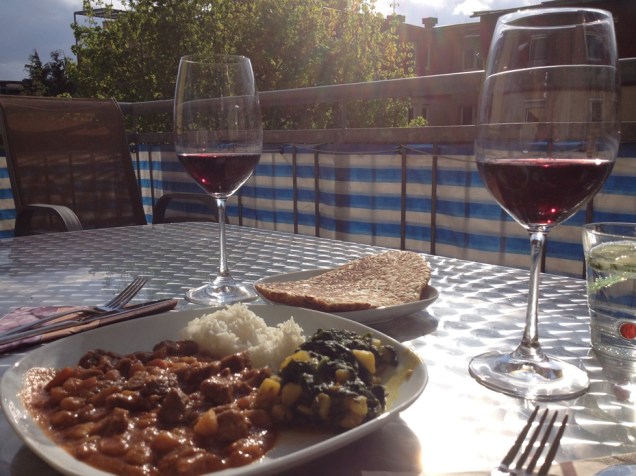 Curry wine first anniversary