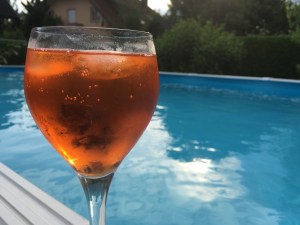 Pool party Austria summer