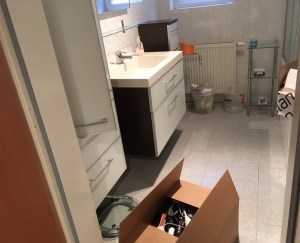 moving out bathroom
