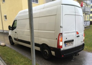 moving out van