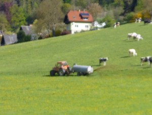 The hills are alive with poo