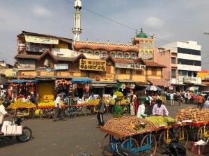 India traffic streets markets
