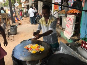 Indian food Kottu Parotta