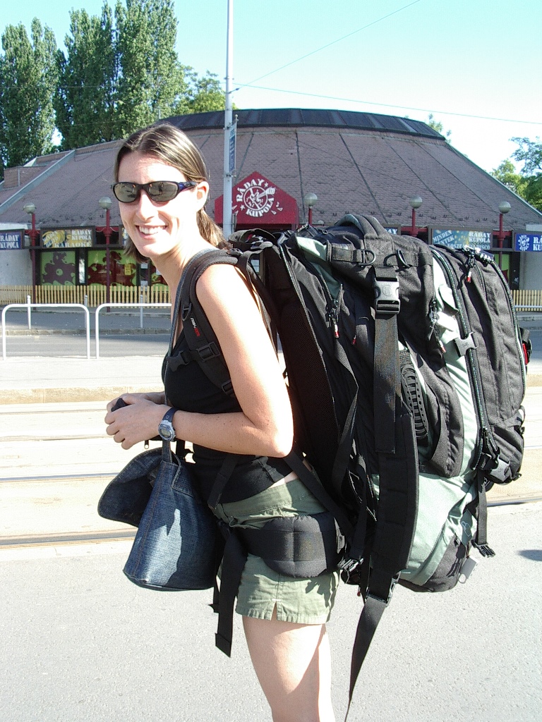 Backpack travelling