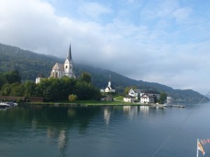 Parents visit Lake Woertersee