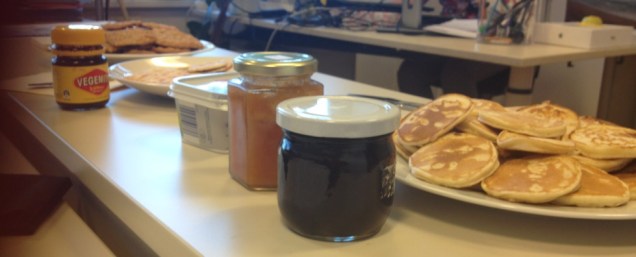 vegemite and pikelets