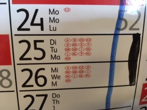 wall calendar world cup