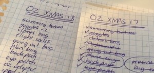 Australia packing list