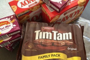 Australia tim tams savoys