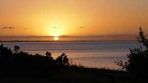 Australia beach sunset