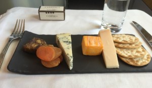 Business Class meal