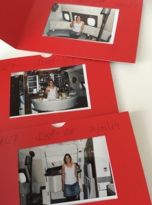 Business Class polaroids
