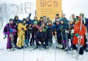 not sporty skiing Big D Mt Hotham