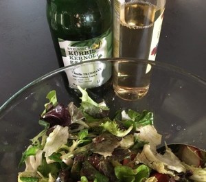 pumpkin seed oil salad