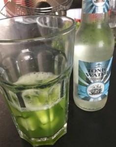 gin and tonic with cucumber juice