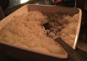 India Delhi belly rice