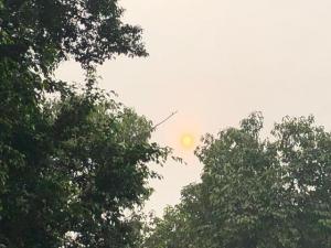 Smog in Delhi after Diwali