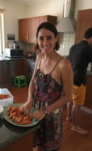 Australia - prawns on Christmas day