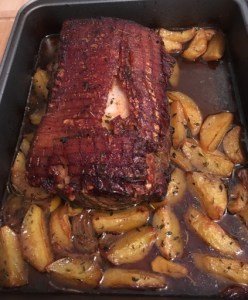 Austrian roast pork - schwinsbraten