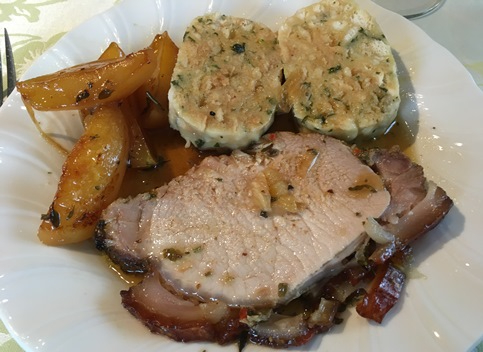 Austrian roast pork - schwinsbraten