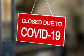 Closed for covid