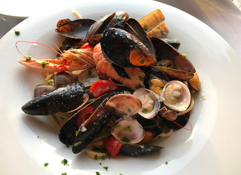 Spaghetti pasta, Trieste