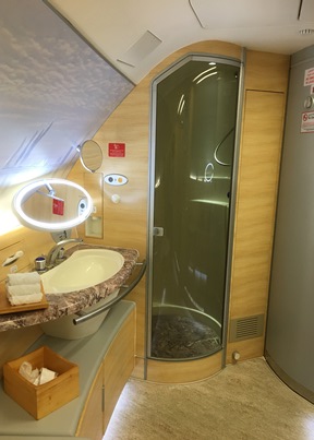 First class shower