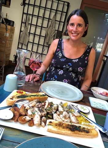 Eating outside during Covid