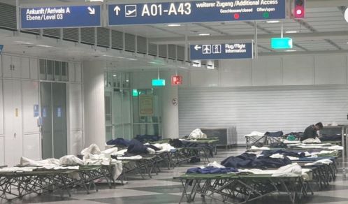 Munich airport closed