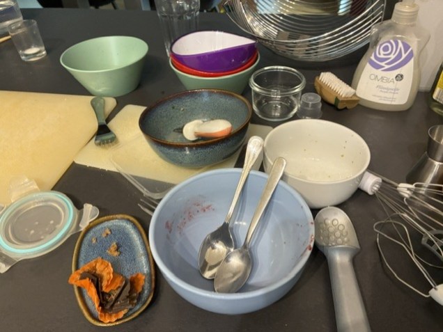 dirty dishes